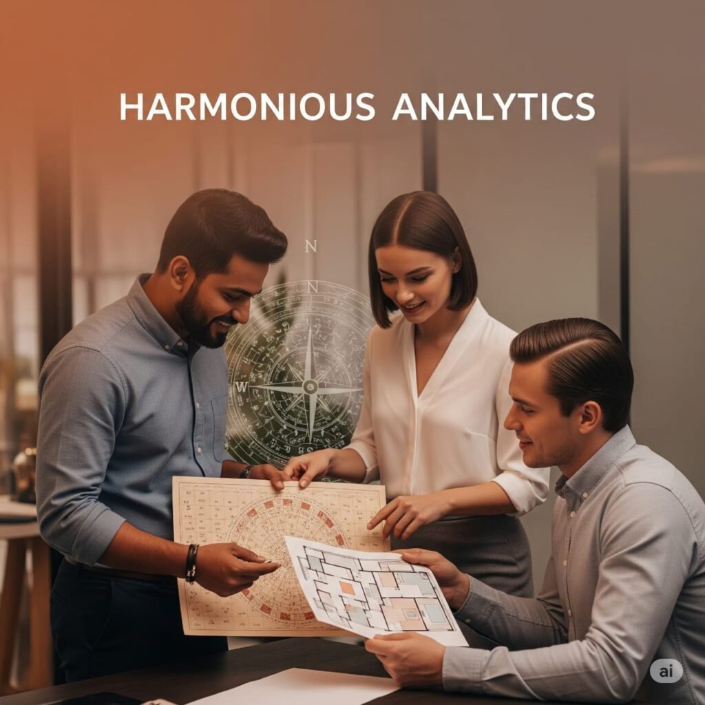 Harmonious Analytics 3 people working to complete the project : Vastu